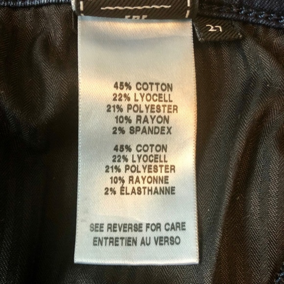 7 for all mankind high waist ankle gwenevere jeans 27 - Picture 8 of 14